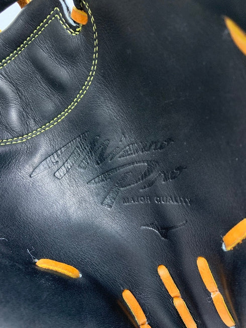 中古品 ミズノ MIZUNO ミズノプロ 號SAKEBI 軟式キャッチャーミット M-R型 1AJCR29210 3624