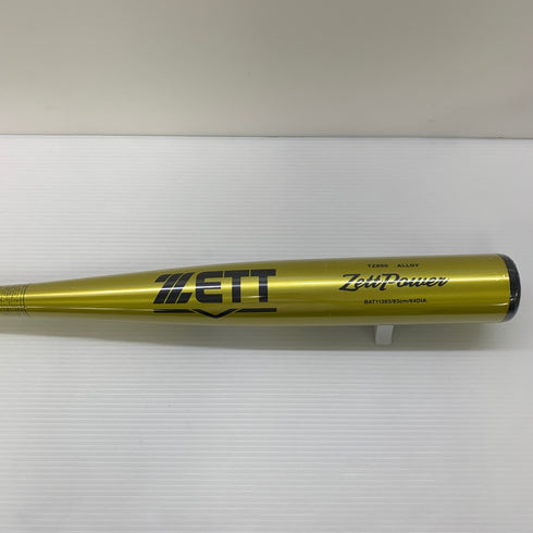 ゼット ZETT ゼットパワー 硬式 大人 一般 金属製バット BAT11383 ミドルバランス 野球 7132