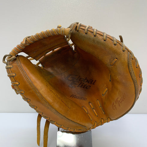 ミズノ MIZUNO グローバルエリート 硬式 大人 一般 キャッチャーミット 捕手 グローブ グラブ 右投げ 1AJCH14300 中古品 野球 8241