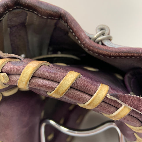 玉澤 TAMAZAWA タマザワ ソフトボール用 大人 一般 キャッチャーミット 捕手 グローブ グラブ 右投げ TSF-P145FB 中古品 野球 6617