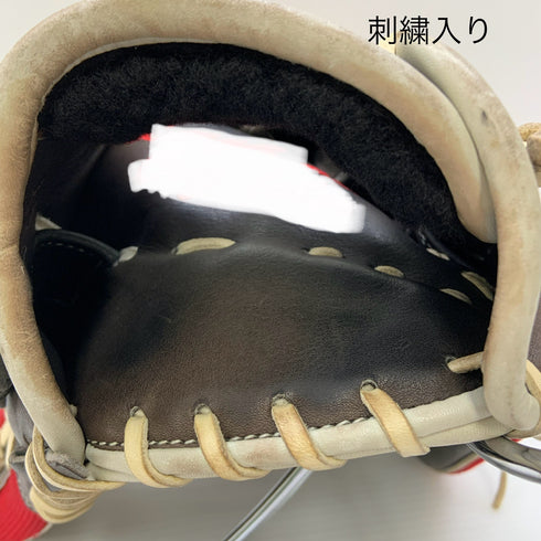 ミズノ MIZUNO ミズノプロ 硬式 大人 一般 外野手用 グローブ グラブ 左投げ 中古品 野球 6599