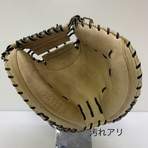 ゼット ZETT プロステイタス 軟式 大人 一般 キャッチャーミット 捕手 グローブ グラブ 右投げ BRCB30292 中古品 野球 6046