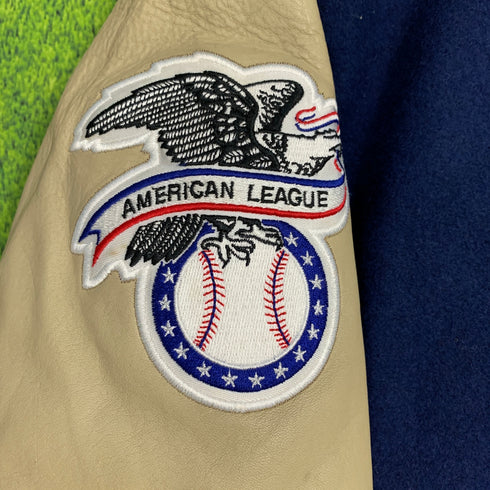 ナイキ NIKE ニューヨークヤンキース NEW YORK YANKEES コラボ 本革スタジャン レザー Lサイズ H-4460