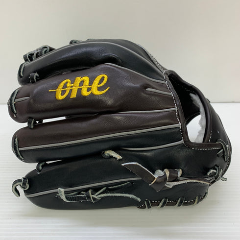 ワンオブジアンサー 硬式 大人 一般 内野手用 グローブ グラブ 右投げ D6型 中古品 野球 7923