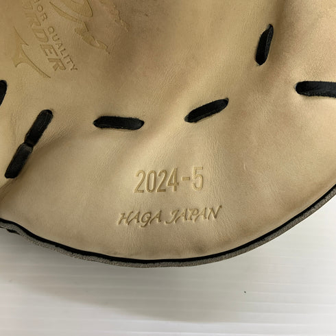 ミズノ MIZUNO ミズノプロ オーダー HAGAJAPAN 硬式 大人 一般 キャッチャーミット 捕手 グローブ グラブ 右投げ 中古品 野球 6701