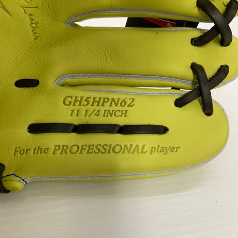 ローリングス Rawlings HOH PREMIUM 硬式 大人 一般 内野手用 グローブ グラブ 右投げ GH5HPN62 タグ付き グローブ袋付き 野球 6834
