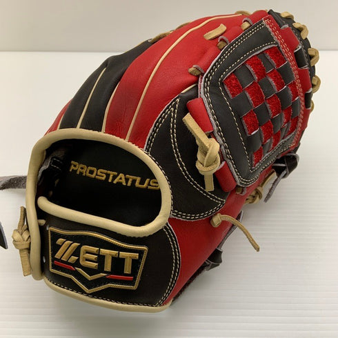 中古品 ゼット ZETT プロステイタス オーダー 限定 軟式 内野手用グローブ BRGB30561T 5474