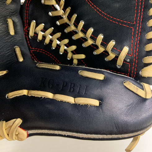 ジームス Zeems KG-PB11 軟式 大人 一般 投手用 グローブ ピッチャー グラブ 左投げ 中古品 野球 9562