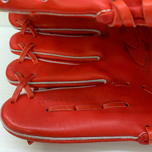 ジームス Zeems HIGHLEVELORDER 軟式 大人 一般 投手用 グローブ ピッチャー グラブ 左投げ SV-510PBN 中古品 野球 6526