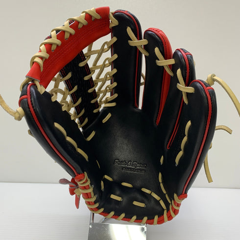 ゼット ZETT プロステイタス 軟式 大人 一般 外野手用 グローブ グラブ 右投げ BRGB32547 中古品 グローブ袋付き 野球 6181