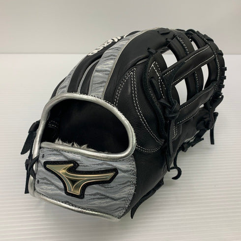 中古品 ミズノ MIZUNO グローバルエリート 軟式 外野手用グローブ 1AJGR30707 4491