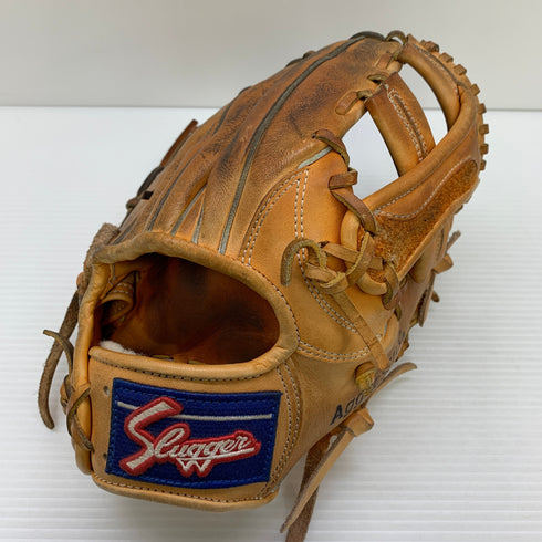 久保田スラッガー KUBOTA SLUGGER 軟式 大人 一般 内野手用 グローブ グラブ 右投げ KSN-24MS 中古品 野球 7624