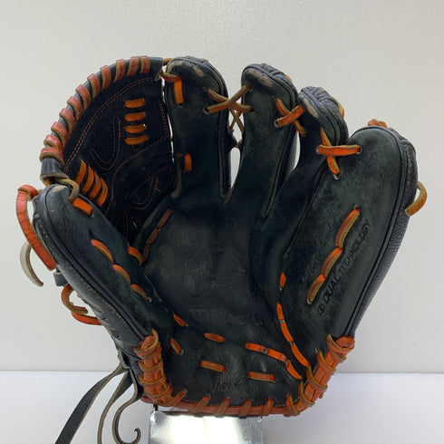 ウィルソン Wilson デュアルスタッフ 硬式 大人 一般 投手用 グローブ ピッチャー グラブ 右投げ 中古品 野球 6040