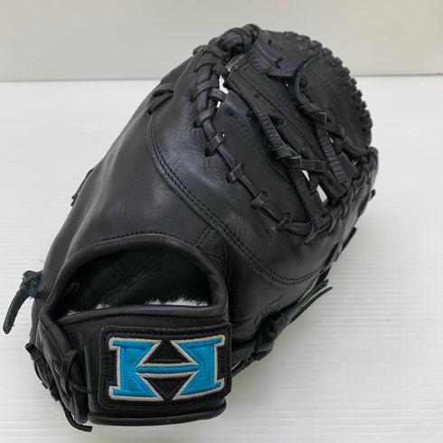 ハイゴールド HI-GOLD MXM 軟式 大人 一般 ファーストミット 一塁手 グローブ グラブ 右投げ 中古品 野球 刺繡有り 7822