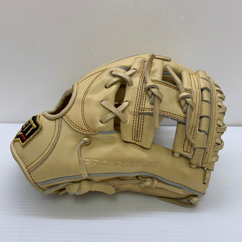 ゼット ZETT プロステイタス PROSTATUS BPROG565 硬式 大人 一般 二塁手・遊撃手用 グローブ グラブ 右投げ 中古品 野球 1464