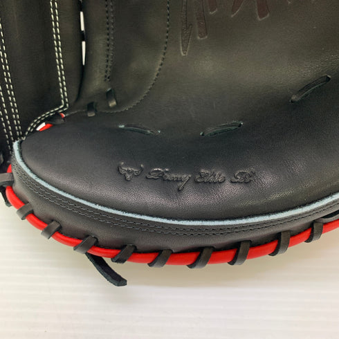 ミズノ MIZUNO ミズノプロ mizunopro HAGA 軟式 大人 一般 キャッチャーミット 捕手 グローブ グラブ 右投げ オーダー 中古品 グローブ袋付き 野球 1087