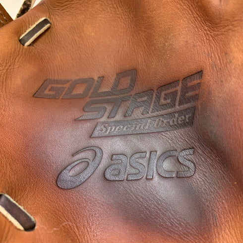 アシックス asics GOLDSTAGE オーダー 硬式 大人 一般 内野手用 グローブ グラブ 右投げ AHN6-01 中古品 野球 7477