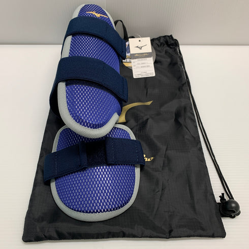 ミズノ MIZUNO フットガード フリー/左足右打者用 パステルネイビー 1DJLG51016 H-4372