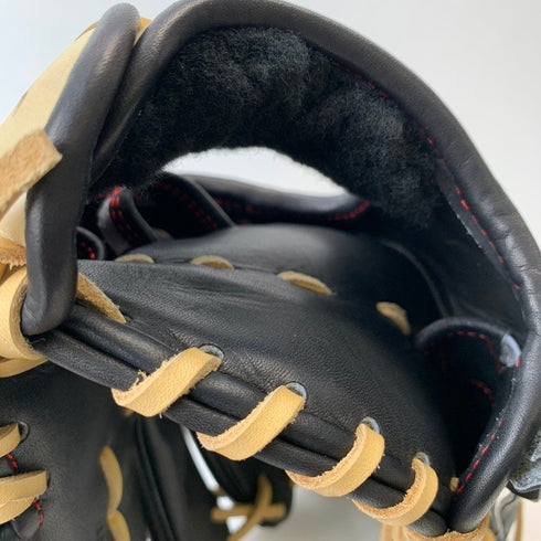 中古品 アトムズ ATOMS 軟式 オーダー 内野手用グローブ 指リング 刺繍有り 5125