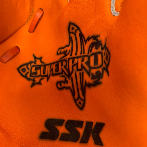 エスエスケイ SSK SUPER PRO 軟式 大人 一般 投手用 グローブ ピッチャー グラブ 右投げ SPP-147 中古品 野球 7963