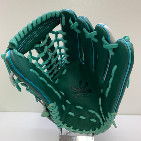 ゲッコウ GECKO ゲッコー 硬式 大人 一般 外野手用 グローブ グラブ 右投げ オーダー 中古品 野球 1174