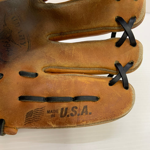 ミズノ MIZUNO USA 硬式 大人 一般 内野手用 グローブ グラブ 右投げ 中古品 野球 6719