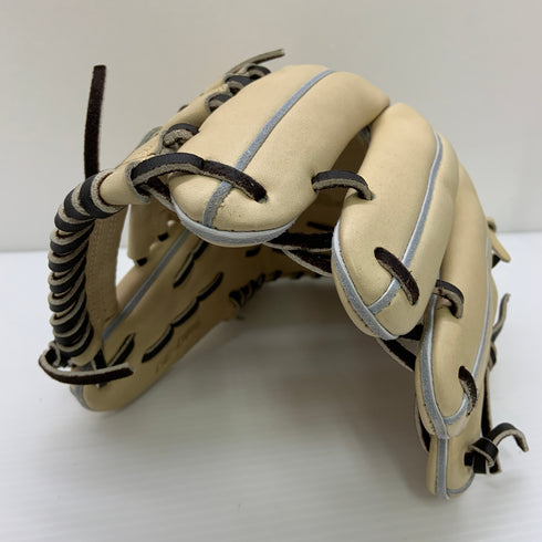 ミズノ MIZUNO グローバルエリート Global Elite ショート向き 1AJGH34303 HAGAJAPAN 硬式 大人 一般 内野手用 グローブ グラブ 右投げ 中古品 野球 8821