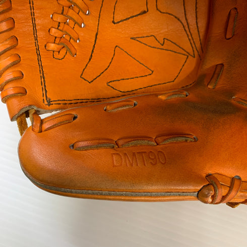 アディダス adidas 硬式 大人 一般 投手用 グローブ ピッチャー グラブ 右投げ DMT90 中古品 グローブ袋付き 野球 8283