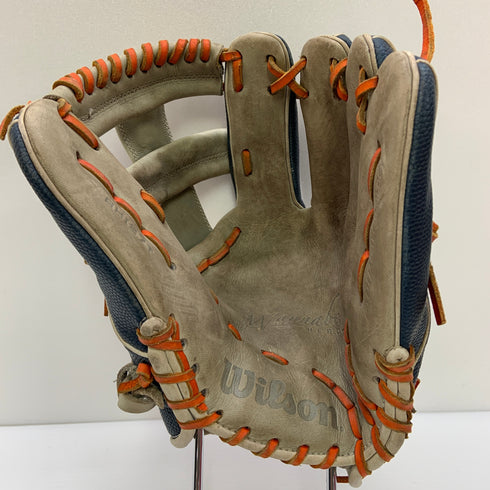 ウィルソン Wilson ワナビーヒーロー RHI27T 軟式 大人 一般 内野手用 グローブ グラブ 右投げ 中古品 野球 9079