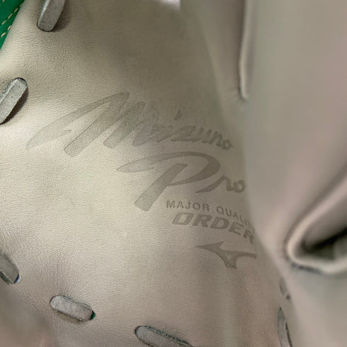 ミズノ MIZUNO ミズノプロ mizunopro 軟式 大人 一般 外野手用 グローブ グラブ 右投げ オーダー 中古品 グローブ袋付き 野球 9198