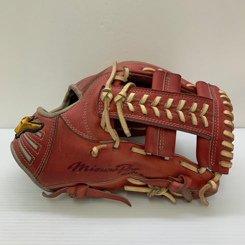 ミズノ MIZUNO ミズノプロ mizunopro HAGAJAPAN 軟式 大人 一般 内野手用 グローブ グラブ 右投げ オーダー 中古品 野球 9369