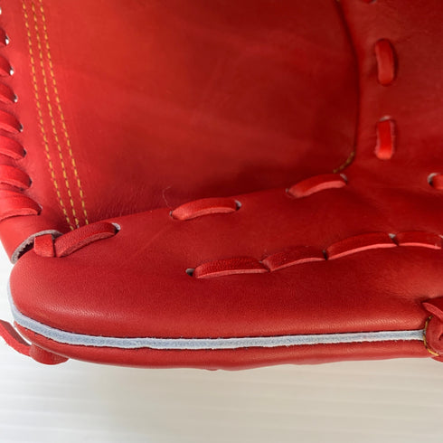 メーカー不明 硬式 大人 一般 投手用 グローブ ピッチャー グラブ 右投げ 中古品 野球 6816