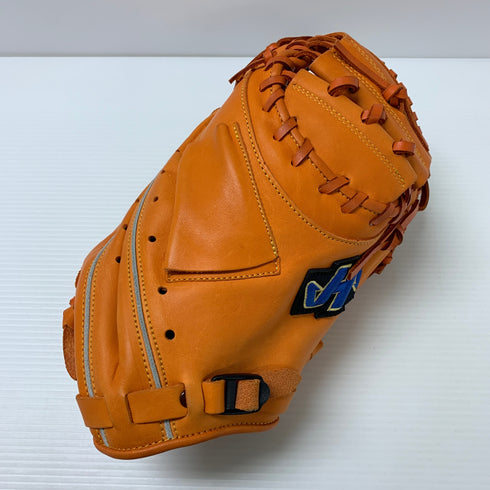 ハタケヤマ HATAKEYAMA 軟式 大人 一般 キャッチャーミット 捕手 グローブ グラブ 右投げ TH-258 中古品 野球 6121