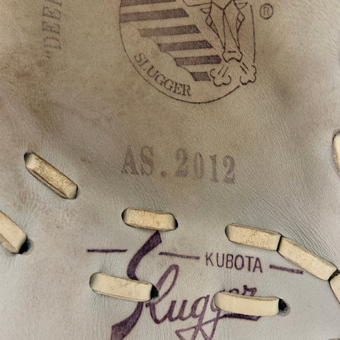 久保田スラッガー KUBOTA SLUGGER AS.2012 オールスターモデル 軟式 大人 一般 ファーストミット 一塁手 グローブ グラブ 右投げ 中古品 野球 1353