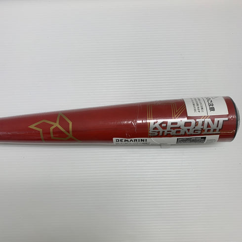 ディマリニ DeMARINI K-POINT STRONG2 軟式 大人 一般 FRP製バット WBD26660108477 トップバランス 未使用品 野球 7867