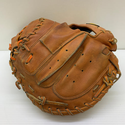 ミズノ MIZUNO ミズノプロ mizunopro 2CW28310 硬式 大人 一般 キャッチャーミット 捕手 グローブ グラブ 右投げ 中古品 野球 9866