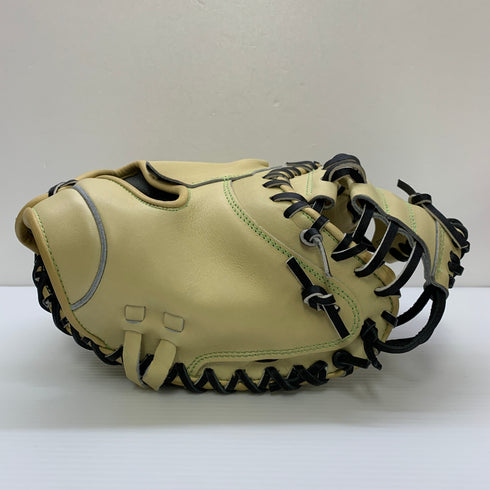 ゼット ZETT プロステイタス 軟式 大人 一般 キャッチャーミット 捕手 グローブ グラブ 右投げ BRCB962S 中古品 野球 8253