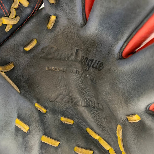ミズノ MIZUNO BUW LEAGUE 軟式 大人 一般 内野手用 グローブ グラブ 右投げ 中古品 野球 7780