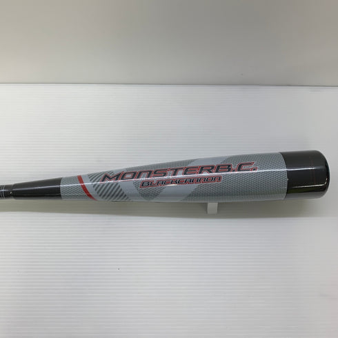 ゼット ZETT モンスターブラックキャノン 軟式 大人 一般 FRP製バット BCT31480 ミドルバランス ケース付き 野球 7075