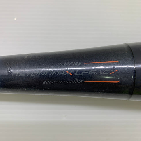 ミズノ MIZUNO ビヨンドマックスレガシー 軟式 大人 一般 FRP製バット 1CJBR18380 トップバランス 未使用品 野球 8195