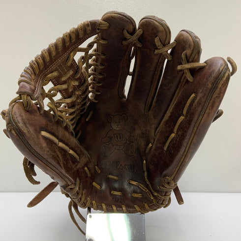 ウィルソン Wilson ウィルソンベア WTAHBVD8G 硬式 大人 一般 外野手用 グローブ グラブ 右投げ 中古品 グローブ袋付き 野球 8656