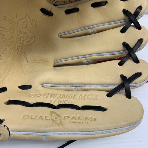 ローリングス Rawlings HOH PROEXCELELITE DUALPALM 少年軟式 子ども オールラウンド グローブ グラブ 右投げ GJ5HW2N6LMG2 中古品 野球 7120