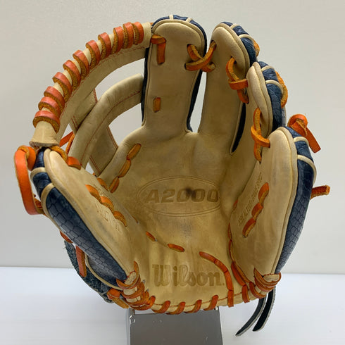ウィルソン Wilson A2000 JA27 硬式 大人 一般 内野手用 グローブ グラブ 右投げ 中古品 野球 8432