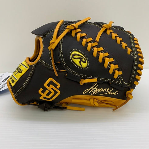 ローリングス Rawlings ハイパーテック 軟式 投手用グローブ GR5HTMA15W パドレス 5546