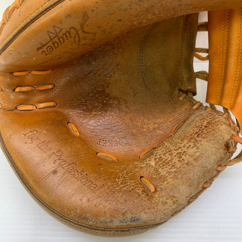 久保田スラッガー KUBOTA SLUGGER 軟式 大人 一般 キャッチャーミット 捕手 グローブ グラブ 右投げ 中古品 野球 8993