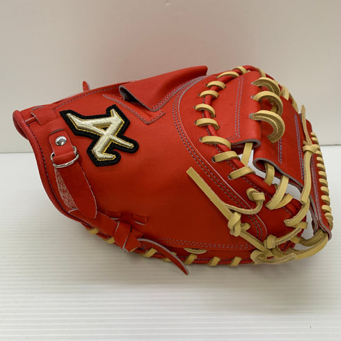 アトムズ ATOMS 硬式 大人 一般 キャッチャーミット 捕手 グローブ グラブ 右投げ 中古品 野球 7067