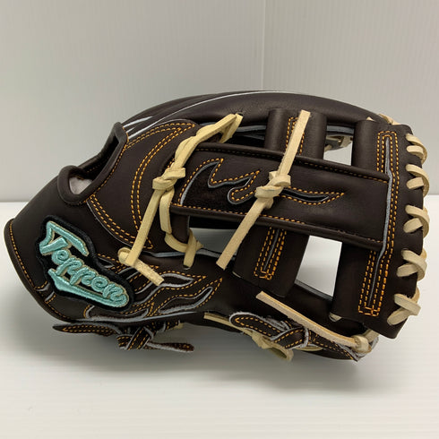 てっぺん Teppen 硬式 大人 一般 内野手用 グローブ グラブ 右投げ MIE 中古品 グローブ袋付き 野球 6787