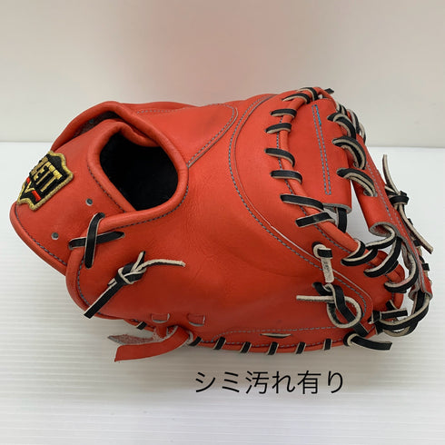 ゼット ZETT プロステイタス 軟式 大人 一般 キャッチャーミット 捕手 グローブ グラブ 右投げ BRCB3732 中古品 野球 6451