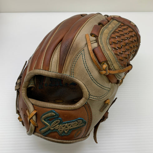 久保田スラッガー KUBOTA SLUGGER 軟式 大人 一般 内野手用 グローブ グラブ 右投げ 中古品 グローブ袋付き 野球 8321