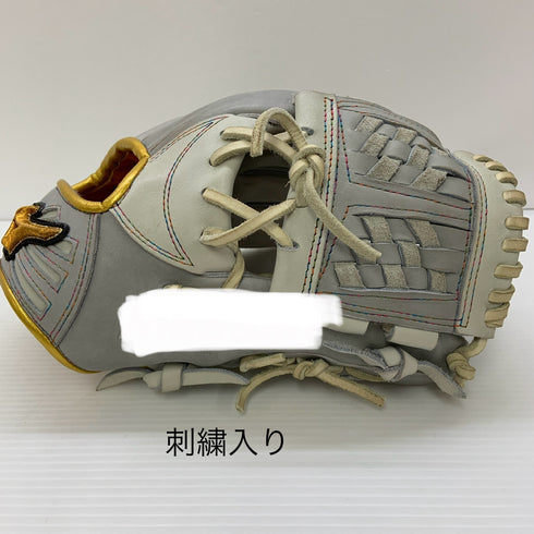 ミズノ MIZUNO ミズノプロ HAGAJAPAN 2023-1 軟式 大人 一般 内野手用 グローブ グラブ 右投げ 中古品 野球 6564